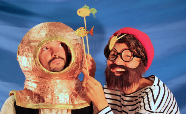 Ramon et Binocle, pirates, cie du dromadaire, spectacles pour enfants