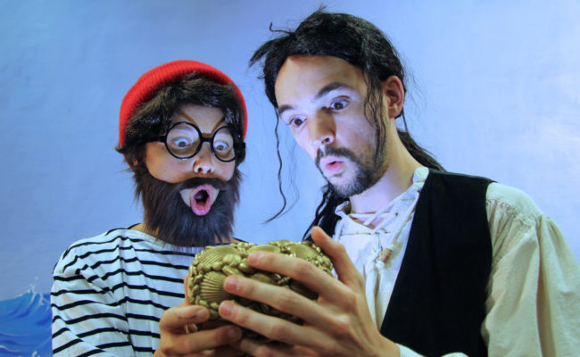 Ramon et Binocle, pirates, cie du dromadaire, spectacles pour enfants