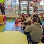 Biscotte et la boite de craquottes, spectacle petite enfance, tout-petits, compagnie du dromadaire